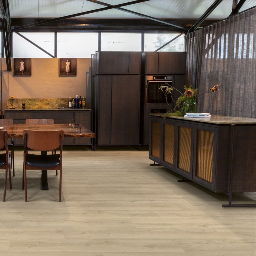 Caja de tarima flotante QUICK-STEP CLASSIC ROBLE CRUDO ARENA CLM5791 - Imagen 7