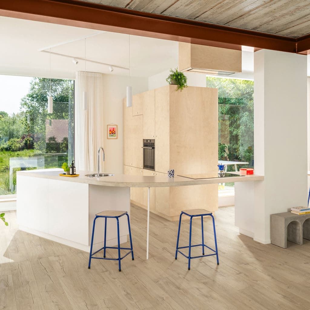 Caja de tarima flotante QUICK-STEP IMPRESSIVE ULTRA ROBLE CLÁSICO BEIGE IMU1847 - Imagen 10