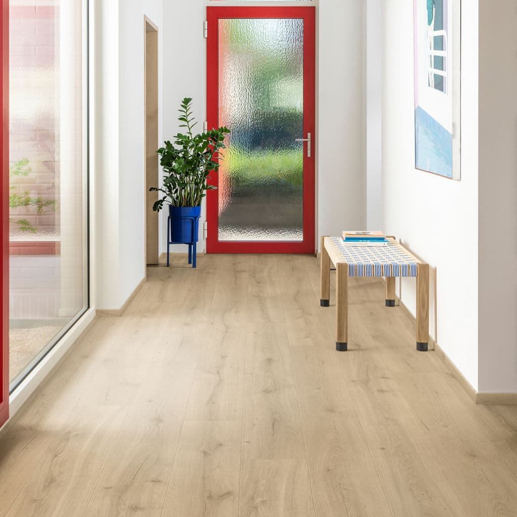 Caja de tarima flotante QUICK-STEP MAJESTIC ROBLE DESIERTO CLARO NATURAL MJ3550 - Imagen 4