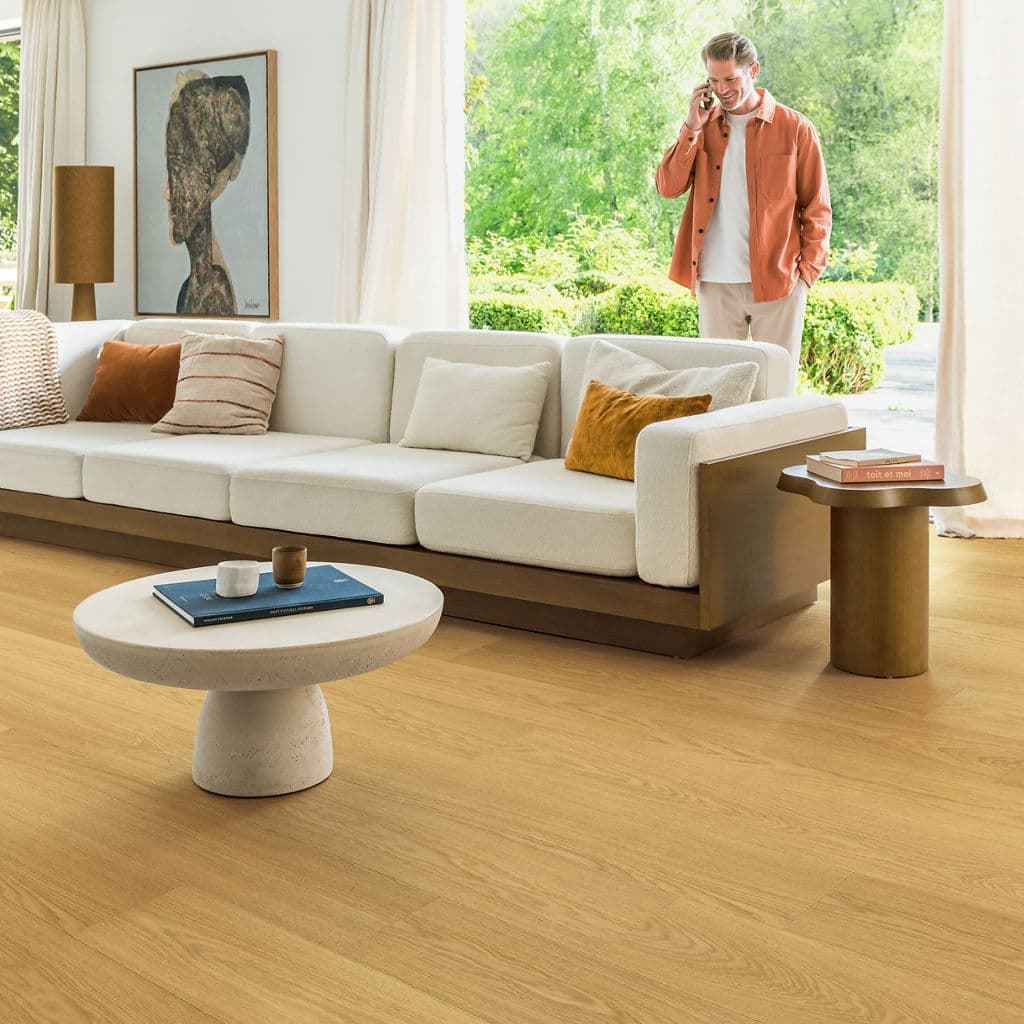 Caja de tarima flotante QUICK-STEP ROBLE BARNIZADO NATURAL SIG4749 - Imagen 4