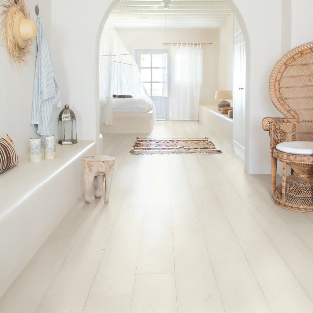 Caja de tarima flotante QUICK-STEP ROBLE BLANCO PINTADO SIG4753 - Imagen 1