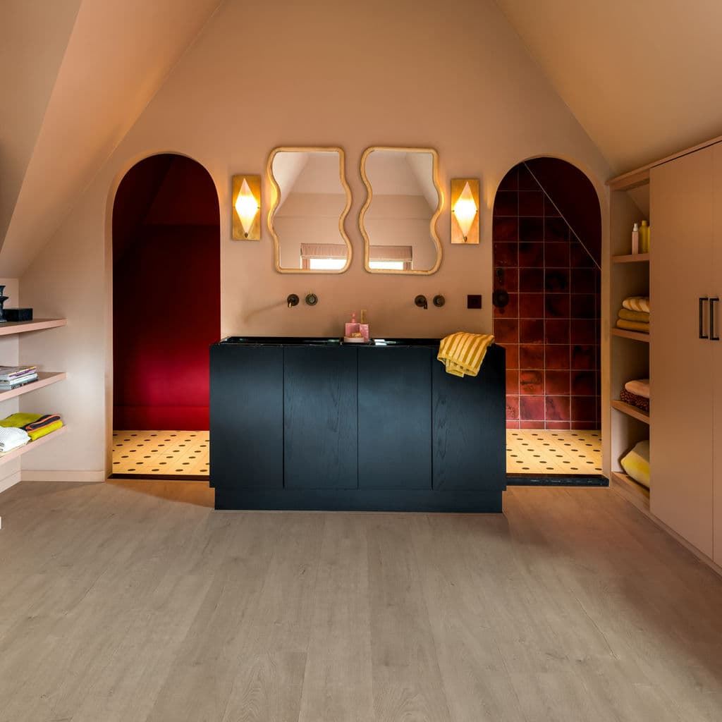 Caja de tarima flotante QUICK-STEP ROBLE MARRÓN CON PÁTINA SIG4751 - Imagen 10