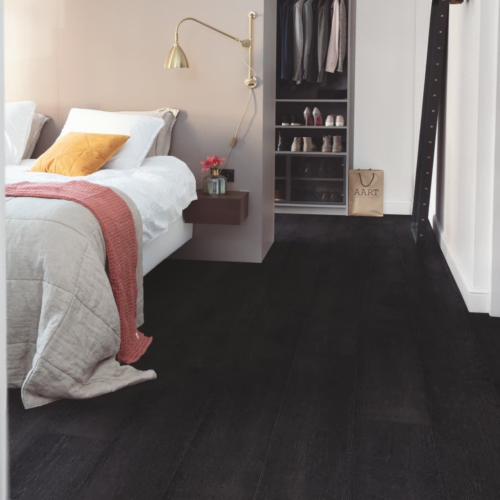Caja de tarima flotante QUICK-STEP ROBLE NEGRO PINTADO SIG4755 - Imagen 2