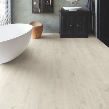 Caja de tarima flotante QUICK-STEP ROBLE PREMIUM BLANCO SIG4748 - Imagen 1