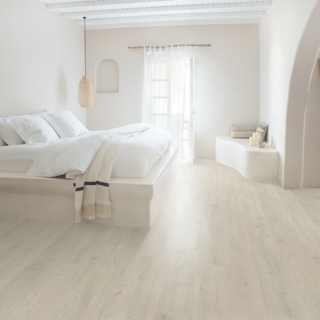 Caja de tarima flotante QUICK-STEP ROBLE PREMIUM BLANCO SIG4748 - Imagen 3