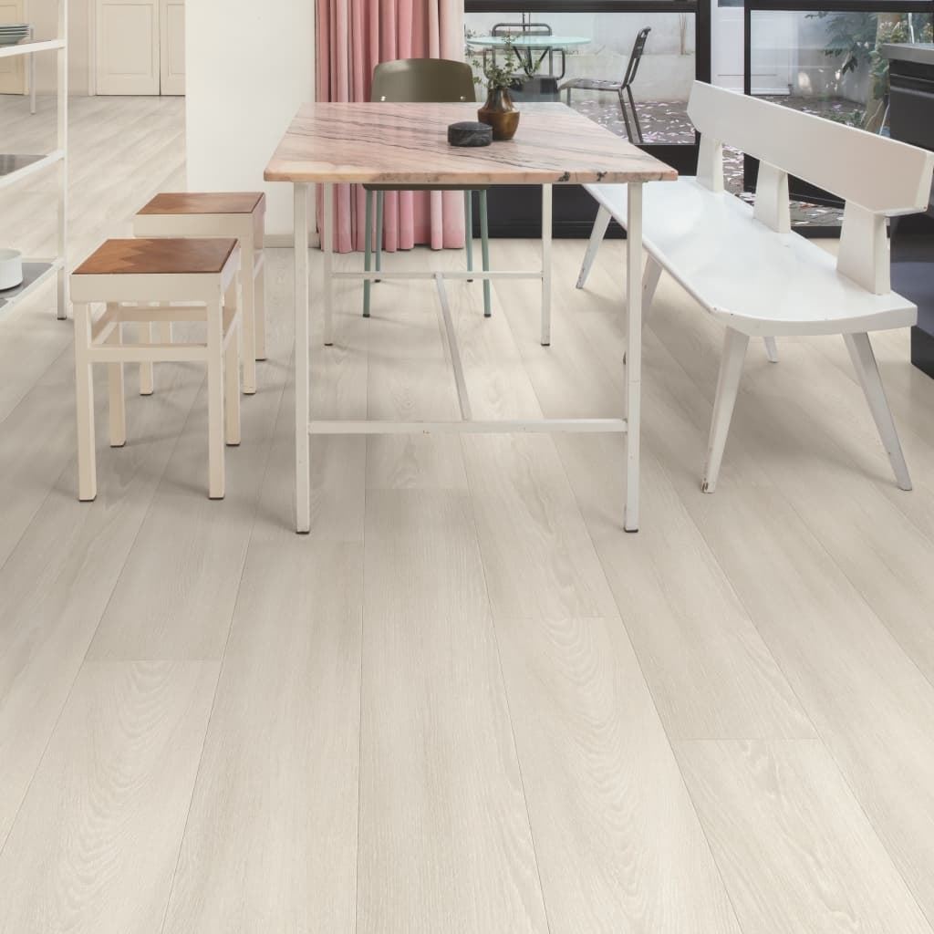 Caja de tarima flotante QUICK-STEP ROBLE PREMIUM BLANCO SIG4757 - Imagen 1
