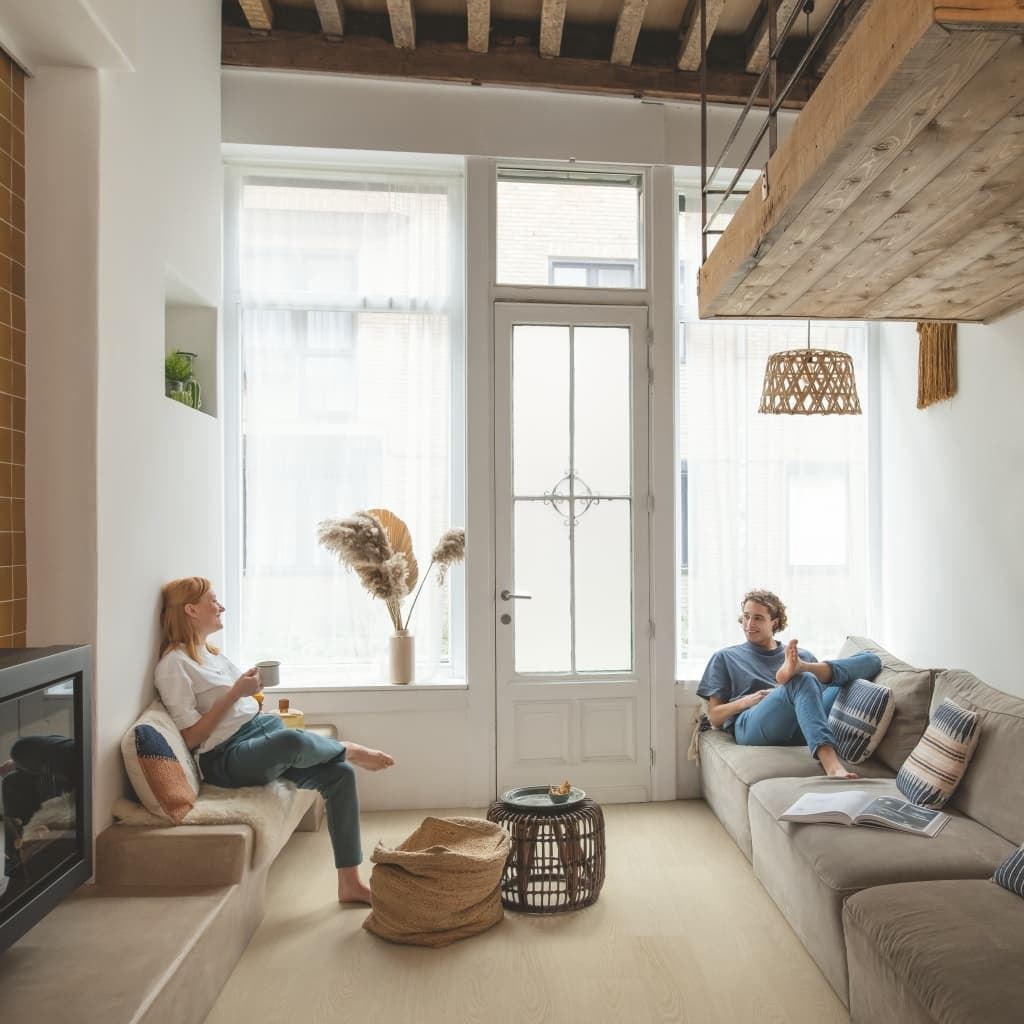 Caja de tarima vinilo QUICK-STEP BASE BLOS ROBLE CREMA AVSPT40277 - Imagen 10