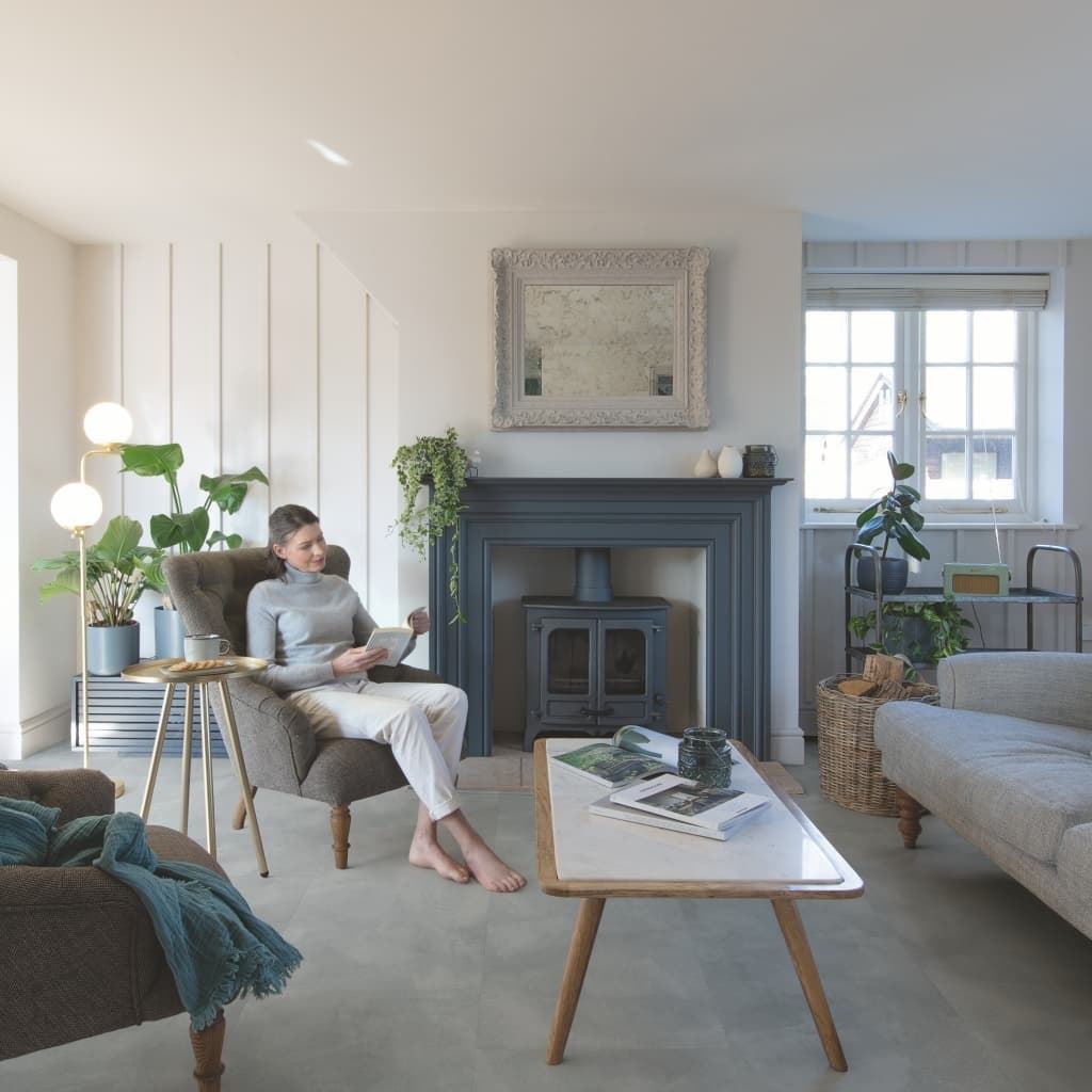 Caja de tarima vinilo QUICK-STEP ILLUME CIELO SUAVE AVMTU40325 - Imagen 7