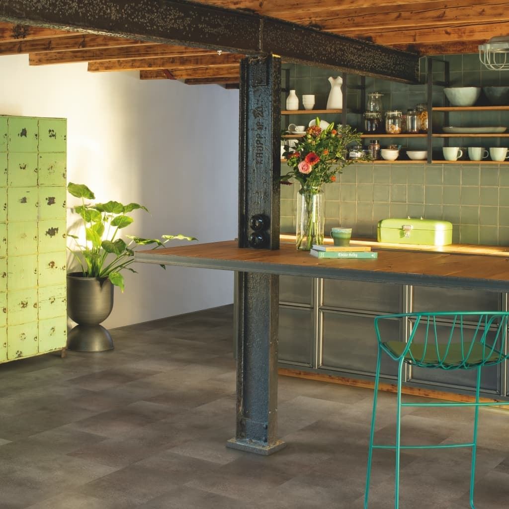 Caja de tarima vinilo QUICK-STEP ORO ROCA OXIDADA AVSTU40235 - Imagen 5