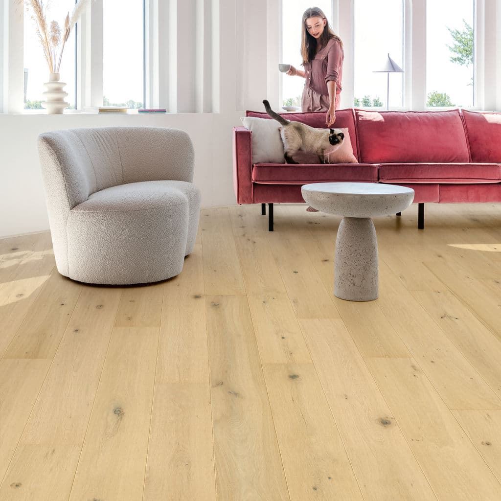 M2 PARQUET QUICK-STEP CALA ROBLE BLANCO PERLADO EXTRA MATE CAL7448 - Imagen 9