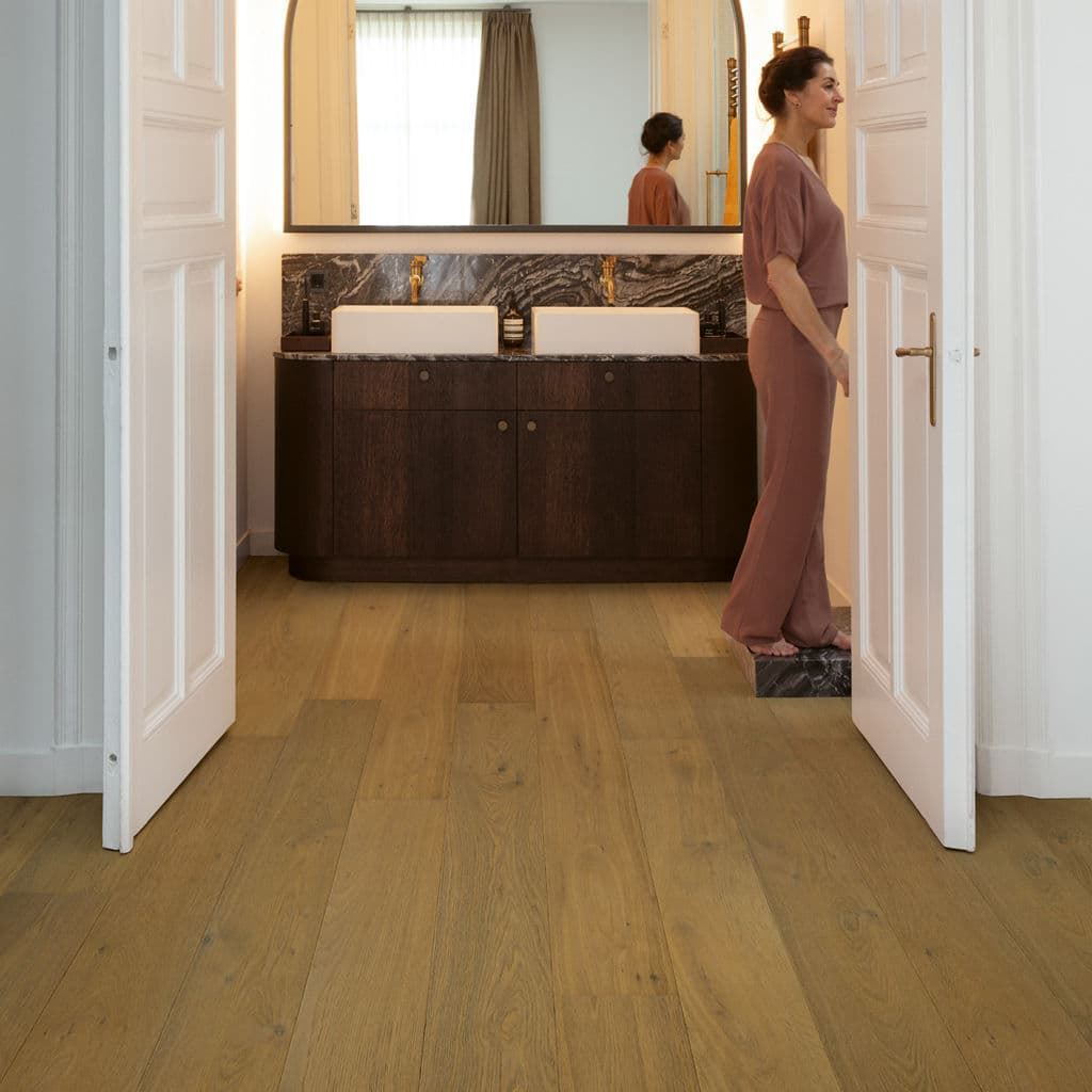 M2 PARQUET QUICK-STEP CASCADA ROBLE BLANCO CAPUCCINO EXTRA MATE CASC6033 - Imagen 6