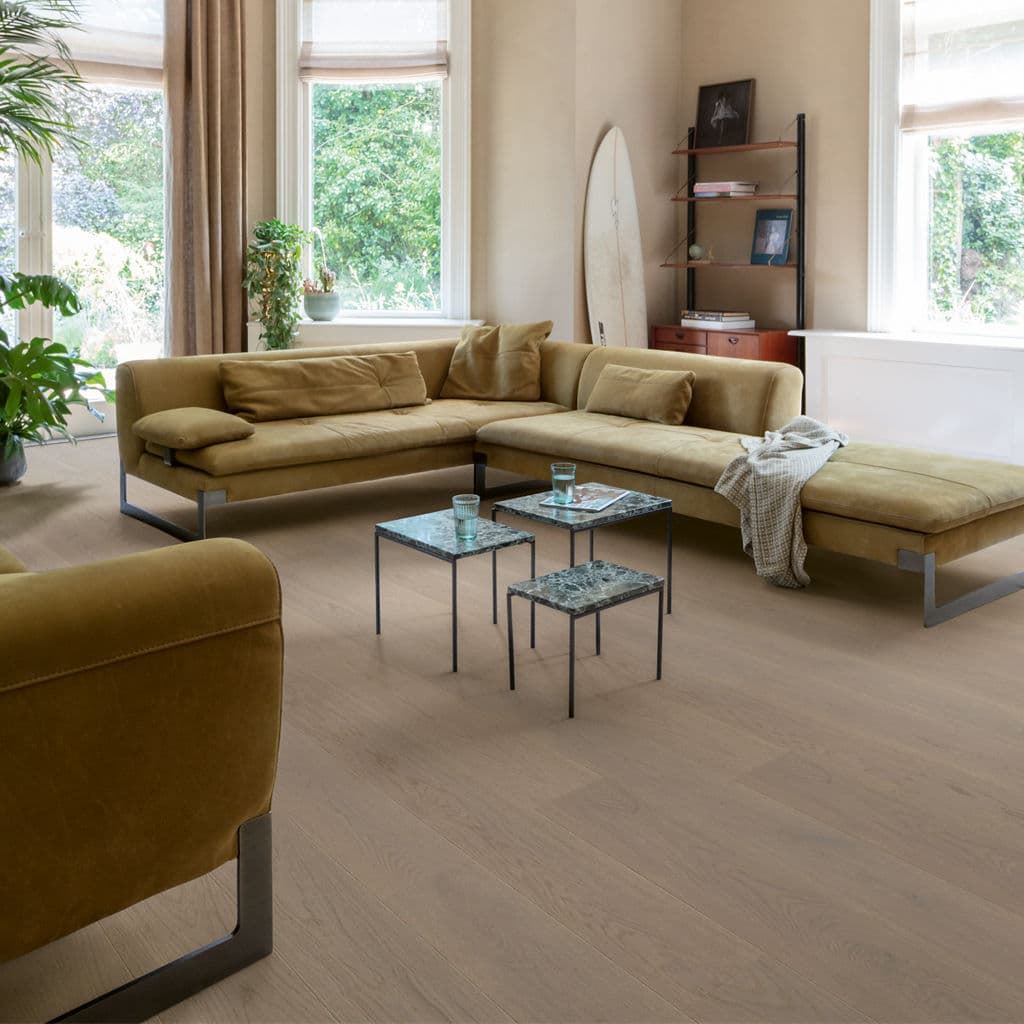 M2 PARQUET QUICK-STEP CASCADA ROBLE GRIS ALGODÓN EXTRA MATE CASC5112 - Imagen 5