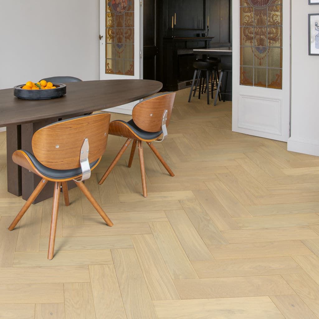 M2 PARQUET QUICK-STEP DISEGNO ROBLE CREMOSO EXTRA MATE DIS4865S - Imagen 5