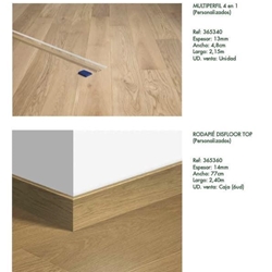 MULTIPERFIL 4 EN 1 2150X48X13 5214 Roble beige natural - Imagen 1
