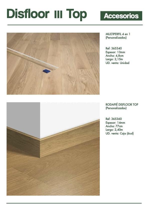MULTIPERFIL 4 EN 1 2150X48X13 5678 roble gris sanded - Imagen 1